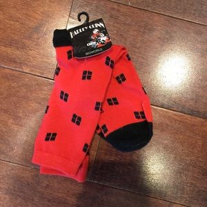Harley Quinn Character Socks Women Size 9/11